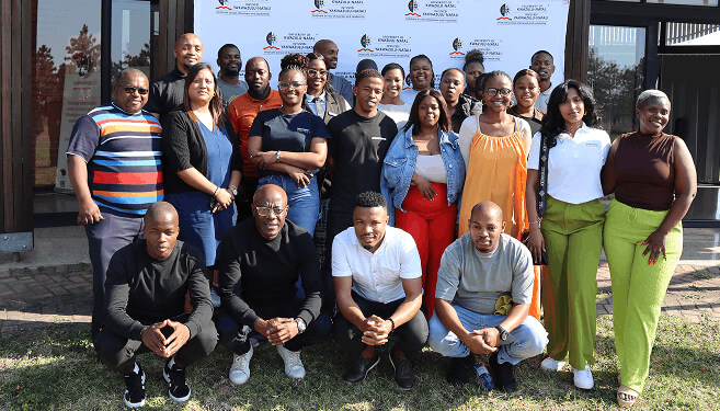 2026 CREATE (1) Living Lab delegates at the Ray Nkonyeni Municipality’s Techno Hub.